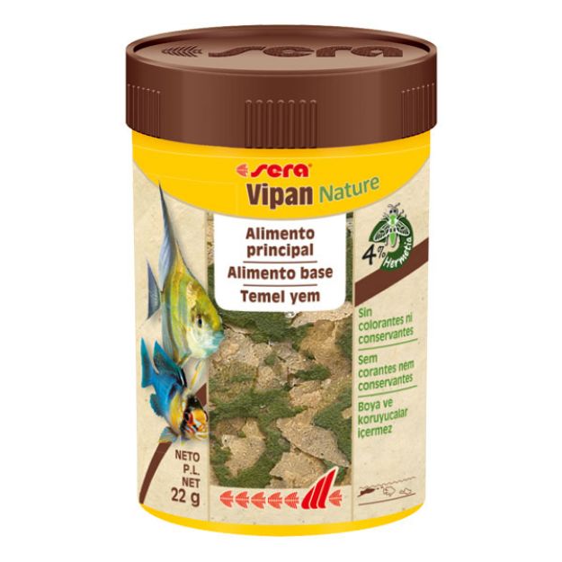 Picture of Sera Vipan Tropikal Balıklar için Pul  Yem 100 ml
