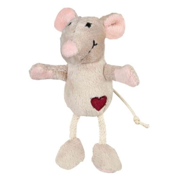 Picture of Trixie Kedi Oyuncağı Kediotlu Peluş 11cm Bej