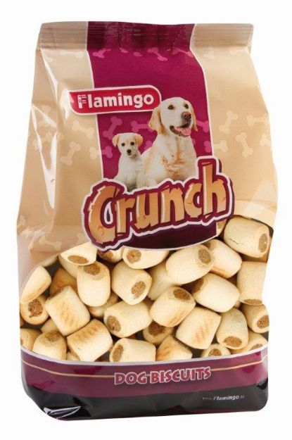 Picture of Flamingo Crunch Köpek Ödül Bisküvisi Mini Crockies 500gr