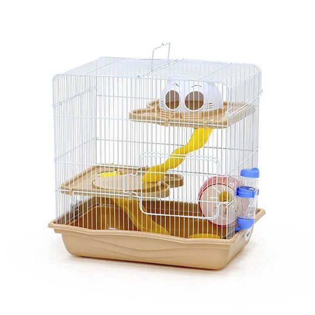 Picture of Dayang Aksesuarlı Hamster Kafesi Seti 45x30x45cm