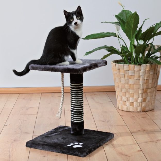 Picture of Trixie Kedi Peluş Tırmalama Tahtası 44Cm Antrasit