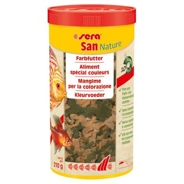 Picture of Sera San Tropikal Balıklar İçin Renklendirici Pul Yem 250 ml