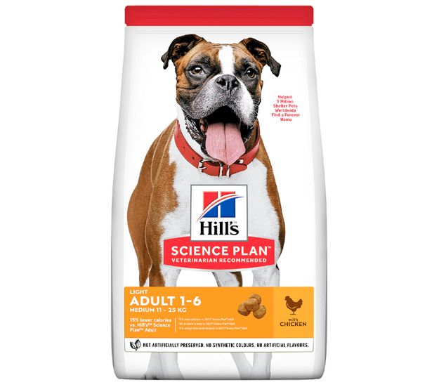 Picture of Hill's Light Tavuklu Orta Irk Yetişkin Tahılsız Köpek Maması 2,5kg