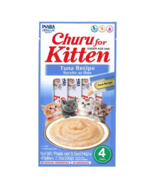 Picture of Churu Yavru Kediler İçin Tuna Balıklı Krema Ödül Maması USA691