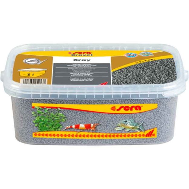 Picture of SERA AKVARYUM KUMU GRİ 2-3 MM 3 LİTRE 300-32263