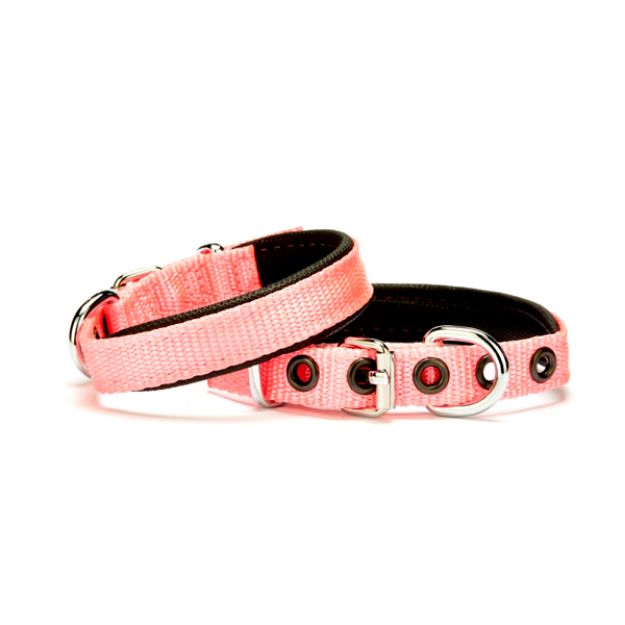 Picture of Doggie Konfor Dokuma Boyun Tasması Pembe 1,5x20-25cm Dsbt1510spınk