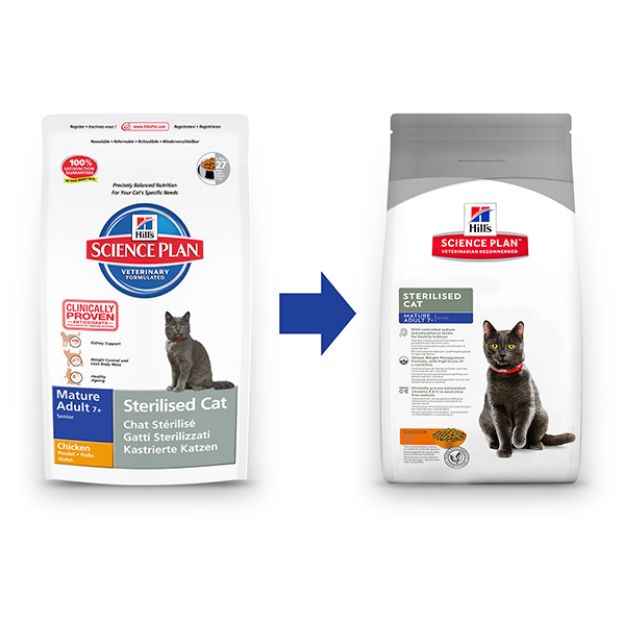 Picture of Hills Science Plan Mat. Sterilised Kısırlaştırılmış Yaşlı Kedi Mama 1.5Kg