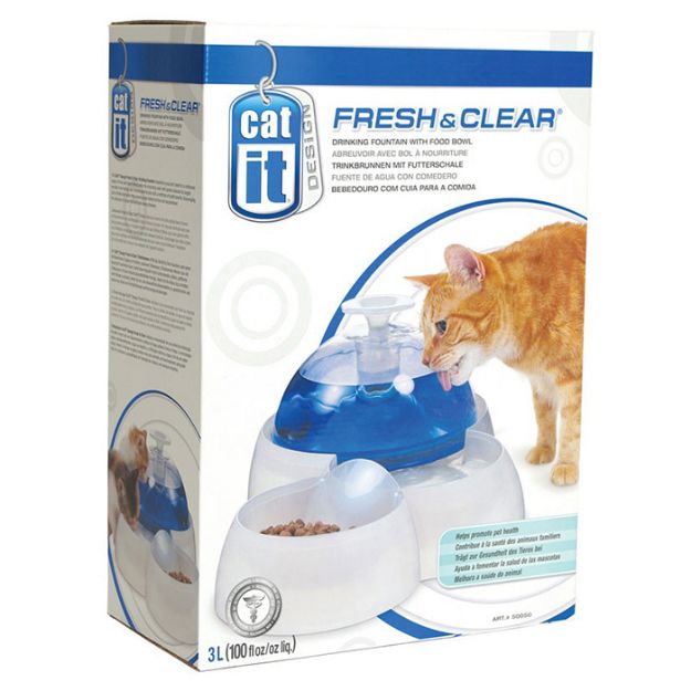 Picture of Hagen Catit Otomatik Kedi Su ve Mama Kabı