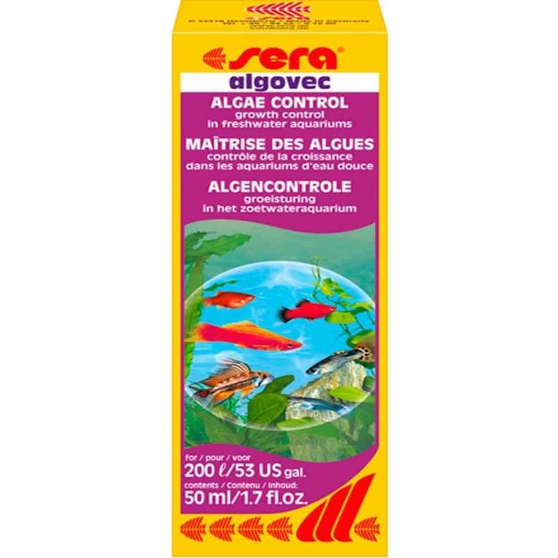 Picture of Sera Algovec Akvaryum Yosun Bakterisi Azaltıcı Sıvı Katkı 50 ml