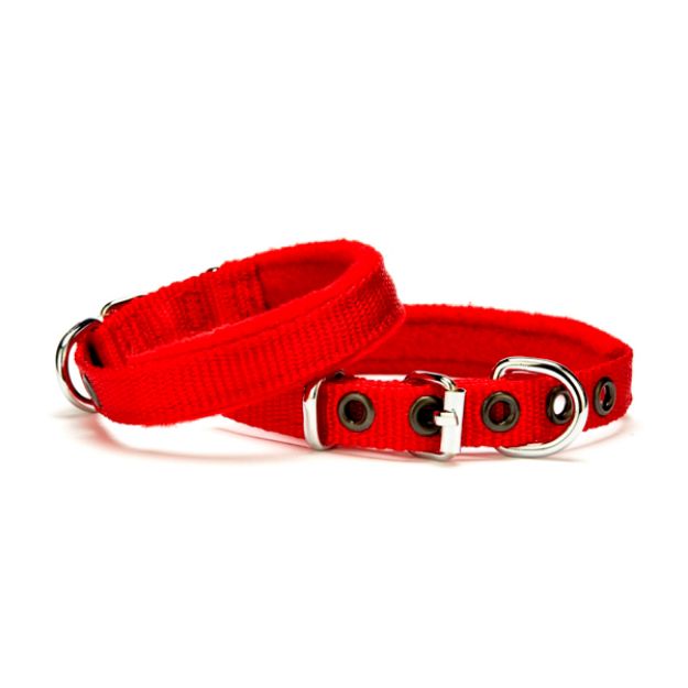 Picture of Doggie Polar Softlu Dokuma Köpek Boyun Tasması Kırmızı PDBT-1510 S