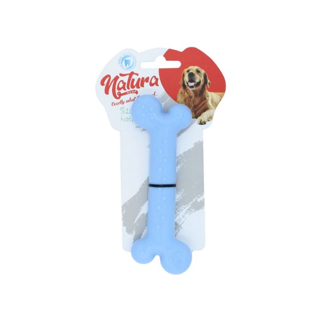 Picture of Natura Plastik Düz Kemik Köpek Çiğneme Oyuncak