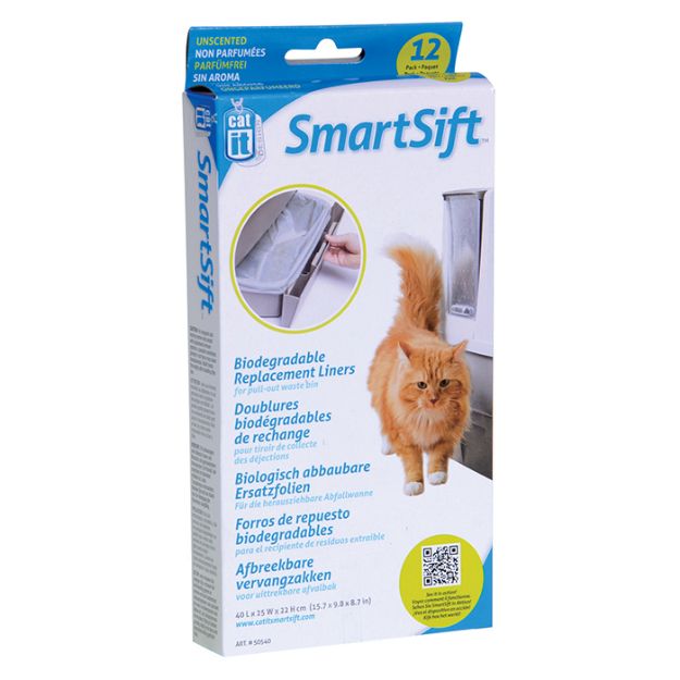 Picture of Hagen Catit Smartshift Tuvalet Kabı Yedek Atık Torbası 12 li Paket