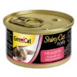 Picture of Gimcat ShinyCat Jel İçinde Tavuk ve Yengeçli Kedi Konservesi 70 gr