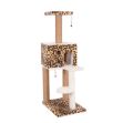 Picture of Cathause Kedi Kare Evli Merdivenli Tırmalama 124 Cm Leopar