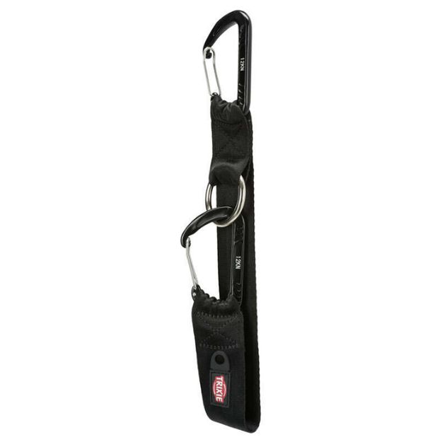 Picture of Trixie Köpek Emniyet Kemeri Bağlantı Kayışı, Karabinalı, 30cm/38mm, Siyah