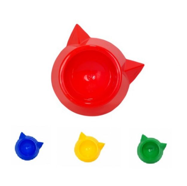 Picture of Mio Kulaklı Plastik Kedi Mama Kabı