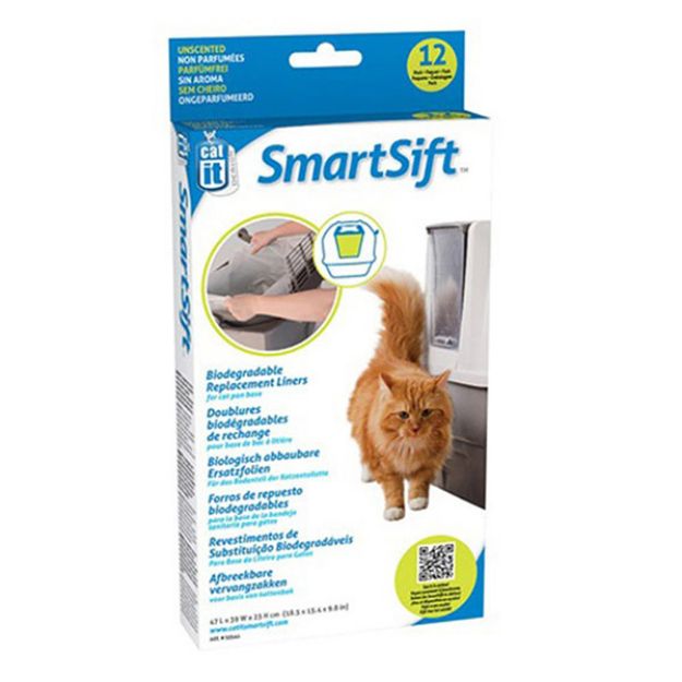 Picture of Hagen Catit Smartshift Tuvalet Kabı Yedek Atık Torbası 12 li Paket