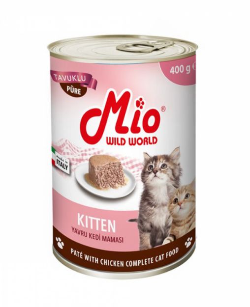 Picture of Mio Kitten Tavuklu Yavru Kedi Konservesi 400 gr
