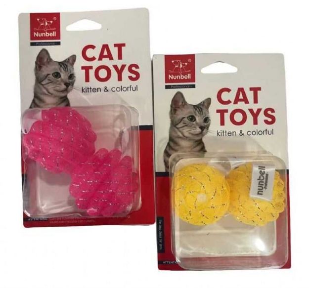 Picture of Nunbell Kedi Oyun Topu 5 cm 2 Adet