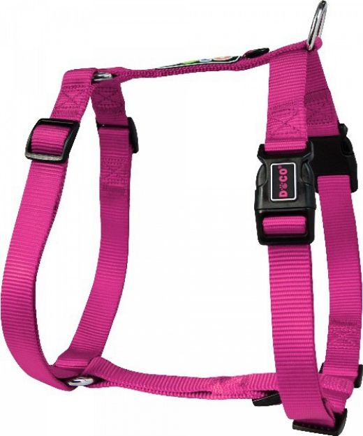 Picture of Doco Logolu Koşum Kayışı Puppy Fuşya 1.0 x 25-33cm