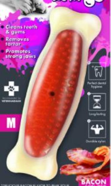 Picture of M-Pets Chewbo Bone Dental Et Aromalı Köpek Oyuncağı (M)