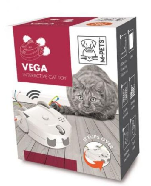 Picture of M-Pets Vega İnteraktif Kedi Oyuncağı White