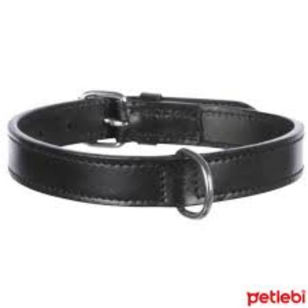 Picture of Trixie Köpek Boyun Tasması Gerçek Deri 47-54cm 25mm L Siyah 18261