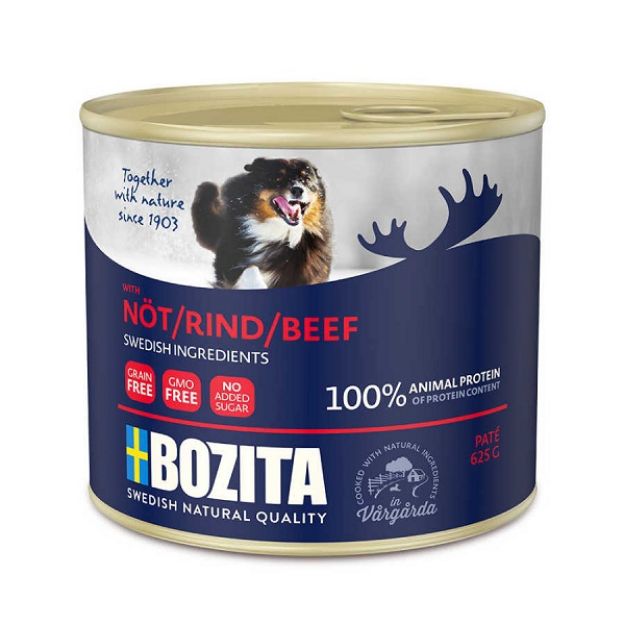 Picture of Bozita Tahılsız Sığır Etli Köpek Konservesi 625 gr