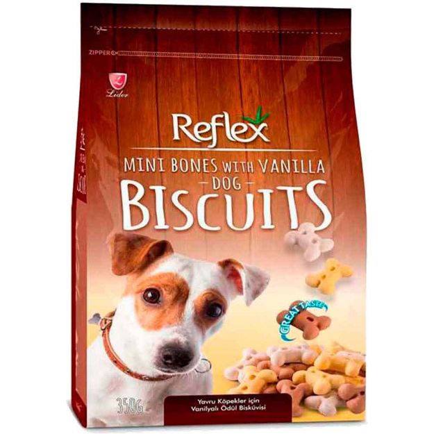Picture of Reflex Vanilyalı Yavru Köpek Ödül Bisküvisi 350 Gr