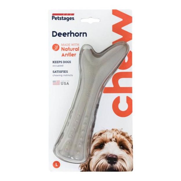 Picture of Petstages Deerhorn Antler Alternative Köpek Çiğneme Oyuncağı - Large