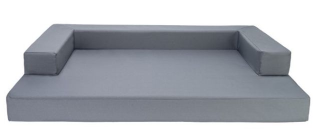 Picture of Pet Comfort Gloria Sofa Orthopedik Su Geçirmez Köpek Yatağı, Gri 120x80x10c