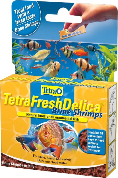 Picture of Tetra Fresh Delica Brine Shrimp Jel İçinde Tuzlu Su Artemiası 48 Gr