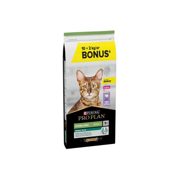 Picture of Pro Plan Sterilised Hindi Tavuk Kısırlaştırılmış Kedi Maması 10+2 Kg