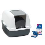 Picture of Hagen Catit Magic Blue Litter Box Jumbo