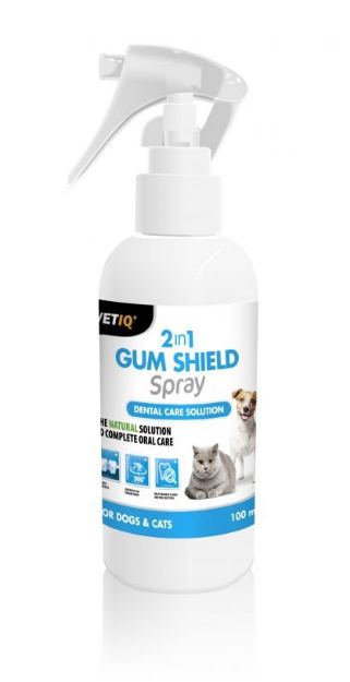 Picture of Vet Iq 2in1 Gum Shield Kedi Köpek Ağız Ve Diş Bakım Spreyi 100 Ml