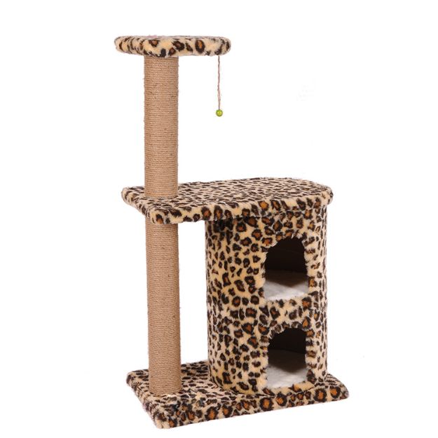 Picture of Cathause İki Yuvalı Tırmalama 103 Cm Leopar