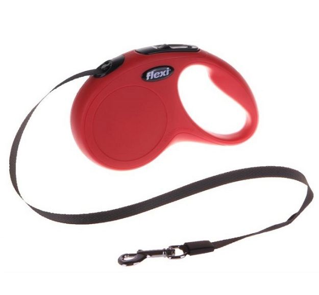 Picture of Flexi New Classic Kordon XSmall Otomatik Gezdirme 3 Mtr Kırmızı