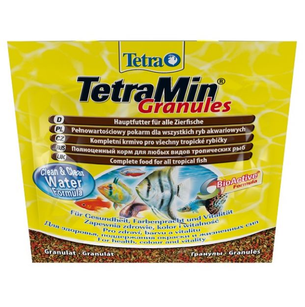 Picture of TetraMin Granules Tropikal Akvaryum Balıkları için Granül Yem 15 gr