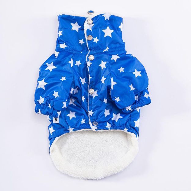 Picture of Blue Stars Big Raincoat 4Xl 23570