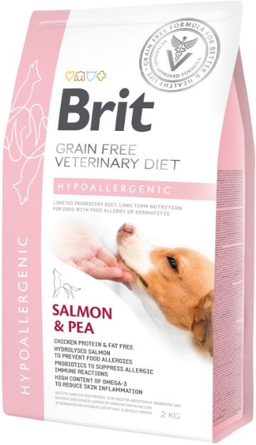 Picture of Brit Veterinary Diet Hypoallergenic Cilt Sağlığı Tahılsız Köpek Maması 2 Kg