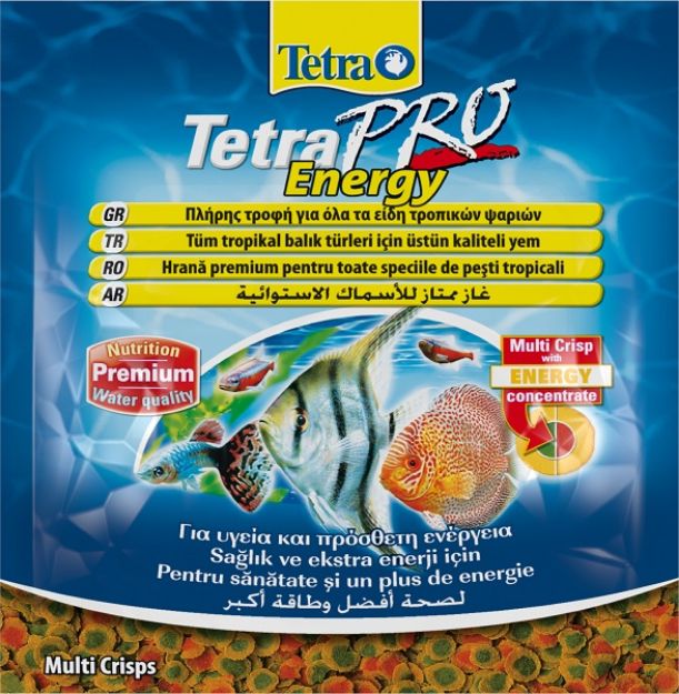 Picture of Tetra Pro Energy Crisps Sachet Cips Poşet Yem 12 gr
