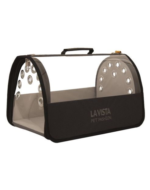 Picture of Lavista Şeffaf Flybag Pet Taşıma Çantası Füme 26x43x27h Cm