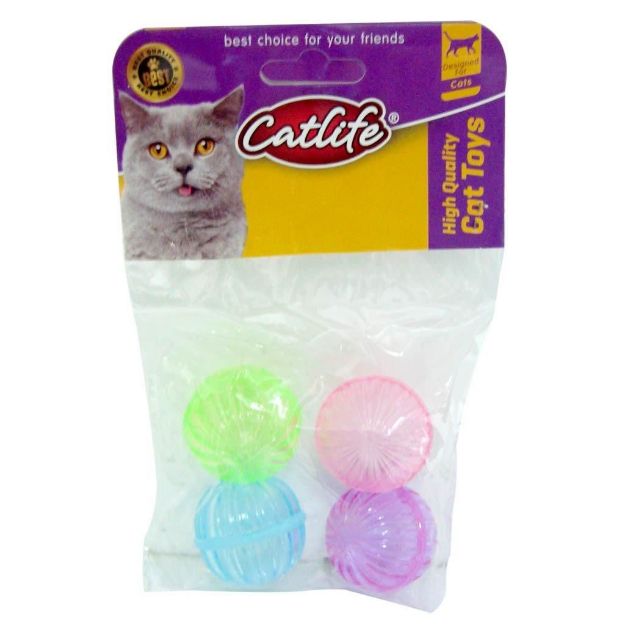 Picture of Catlife Kediler İçin Zilli Oyuncak 4 Lü