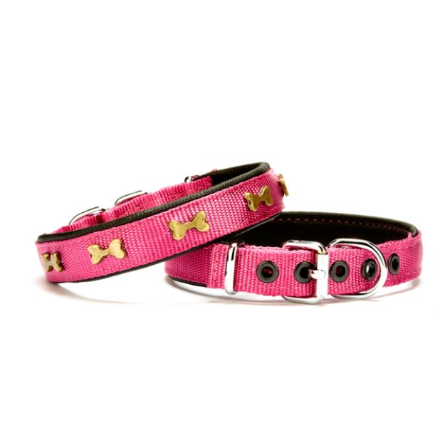 Picture of Doggie Kemik Metal Süslü Softlu Köpek Boyun Tasması Mor DSBT-2062 S