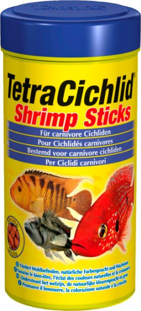 Picture of Tetra Cichlid Shrimp Sticks Balık Yemi 250 ml