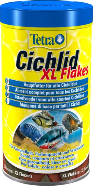 Picture of Tetra Cichlid XL Flakes Pul Balık Yemi 500ml
