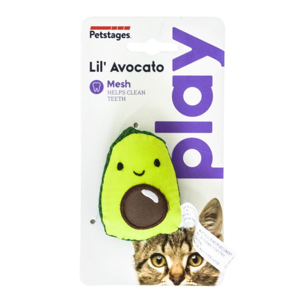 Picture of Petstages Lil' Avocato Diş Sağlığı Kedi Çiğneme Oyuncağı