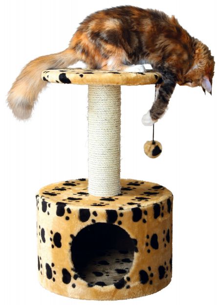 Picture of Trixie Kedi Oyun & Tırmalama Evi 61 cm Bej Patili