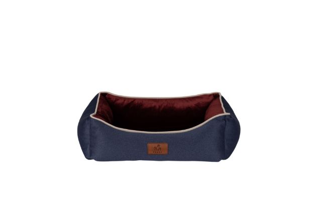 Picture of Peggy Lola Köpek Yatağı Bordo Lacivert L 85 x 65 x 30 Cm