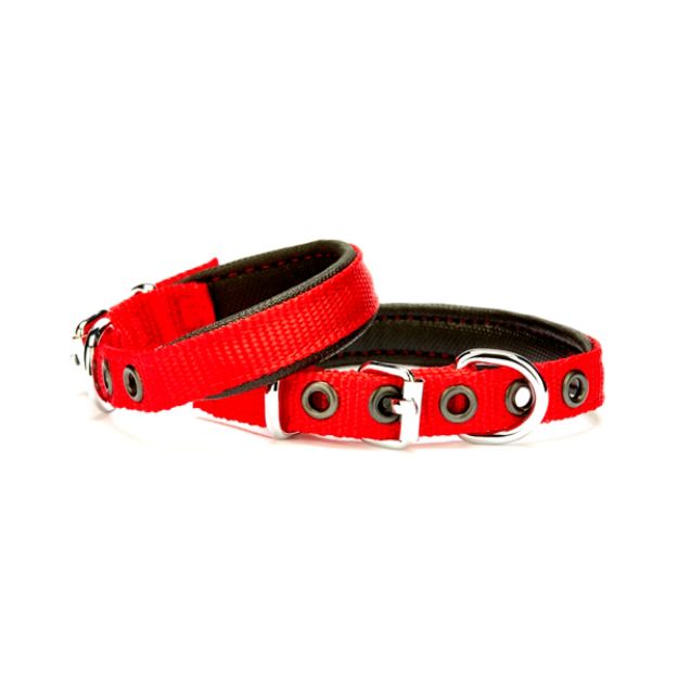 Picture of DOGGİE KONFOR DOKUMA BOYUN TASMASI KIRMIZI 2X30-35CM DSBT2010SRED